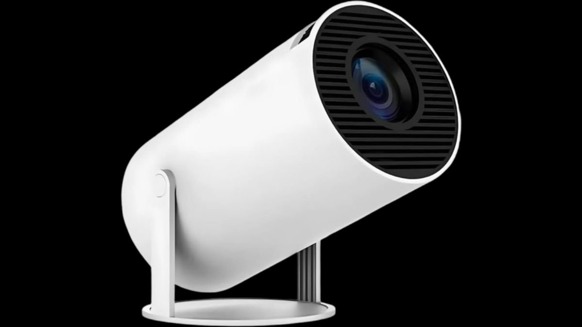 Mini Projetor Portátil 5G Wi-Fi 6 4K