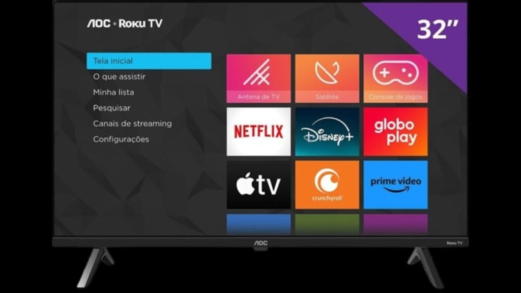 Smart TV AOC 32" HD 32S5045/78G vale a pena