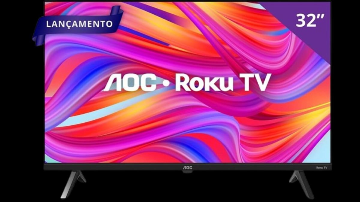 Smart TV AOC 32" HD 32S5045/78G