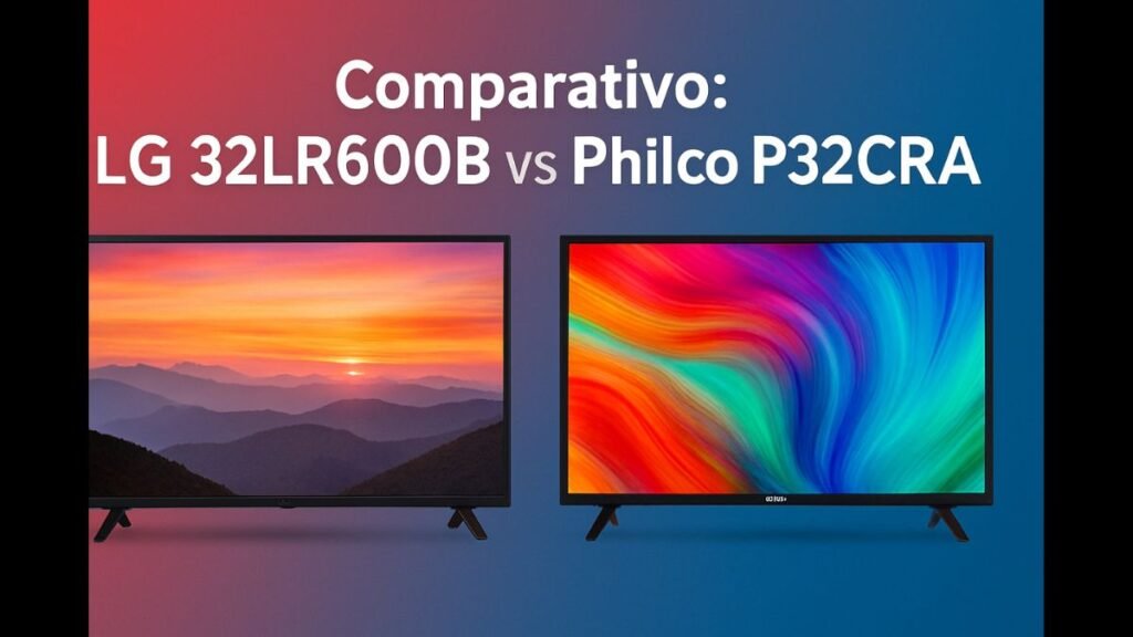 Comparativo LG 32LR600B vs Philco P32CRA