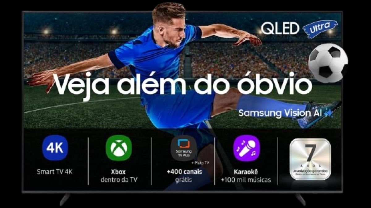 Samsung Vision AI TV 50" QLED 4K QEF1