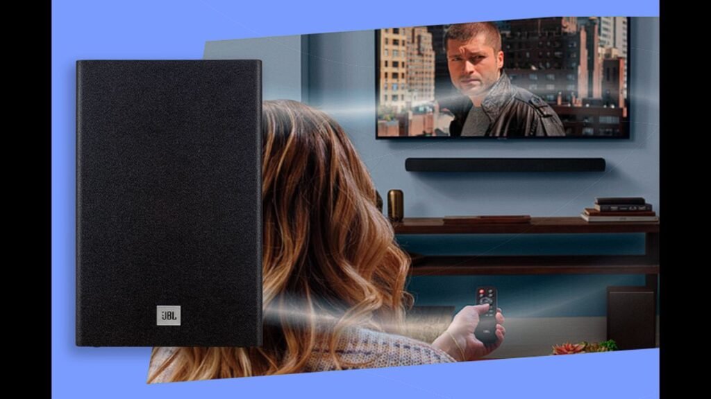 Soundbar JBL Cinema SB180 em Uso