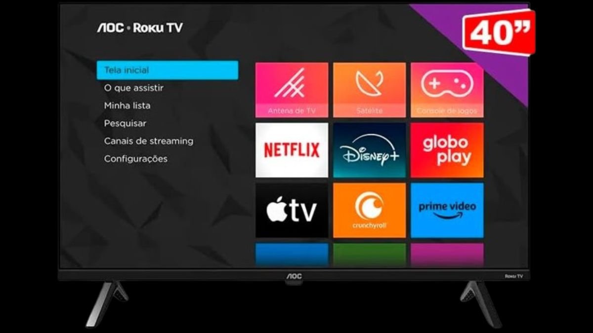 Smart TV AOC DLED Full HD 40S5045