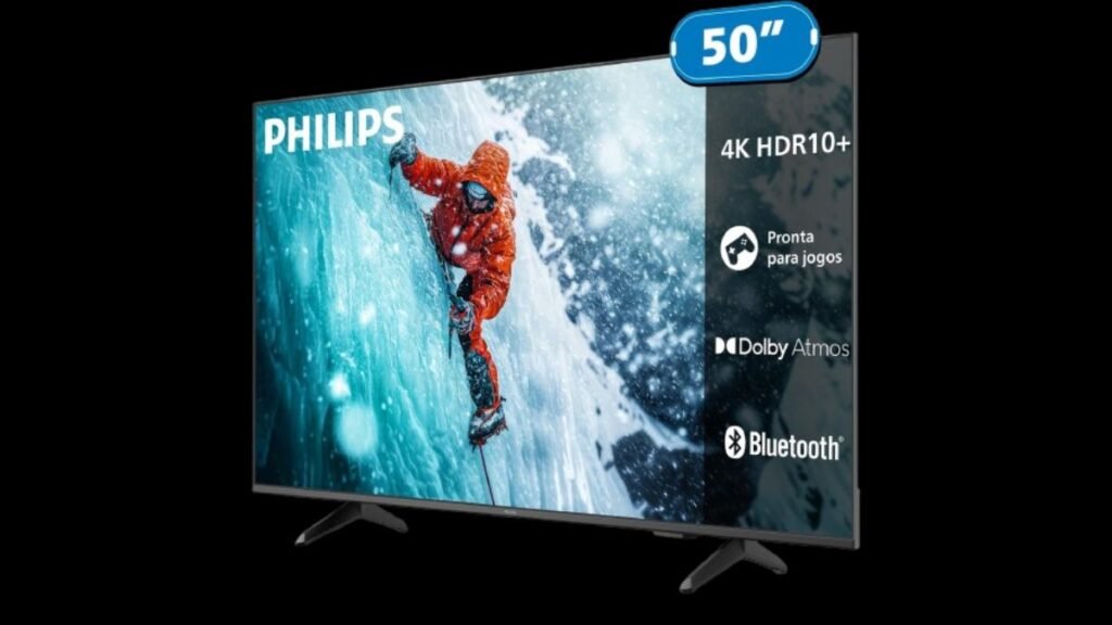 Smart TV PHILIPS 50" 4K 50PUG7300 Vale a Pena