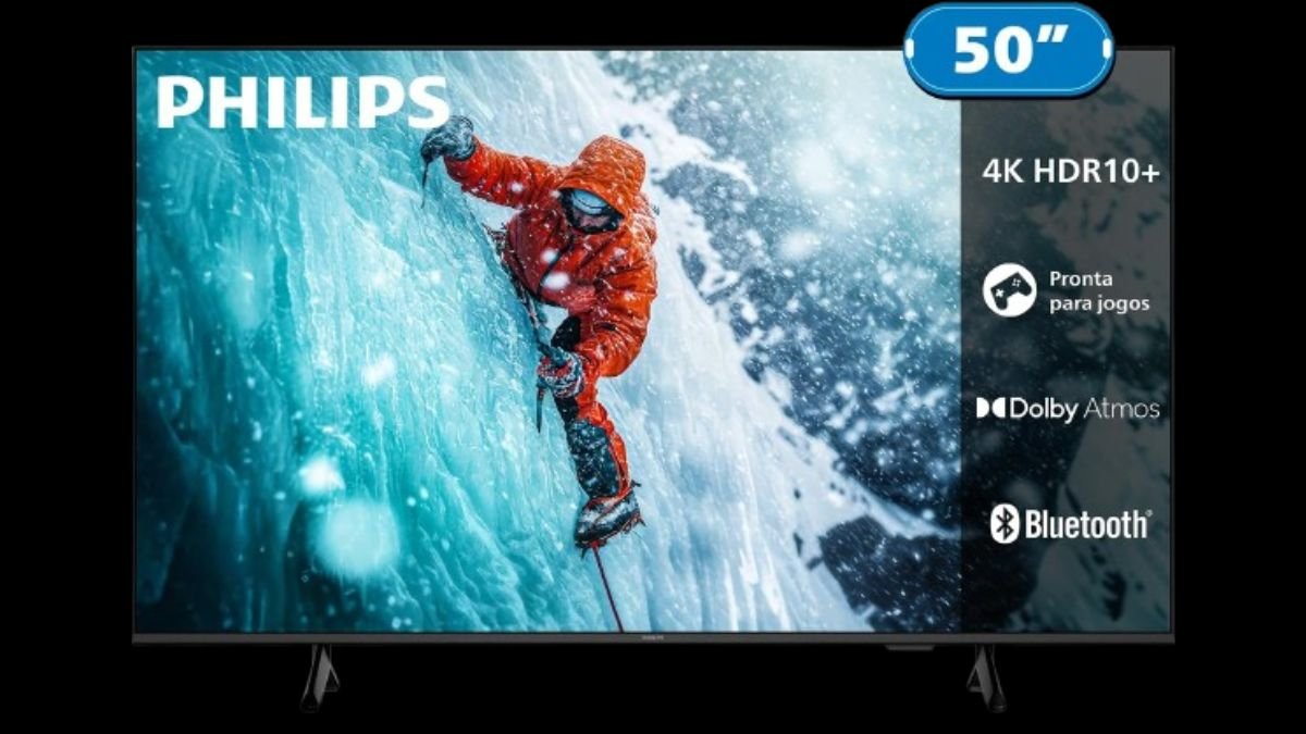 Smart TV PHILIPS 50" 4K 50PUG7300