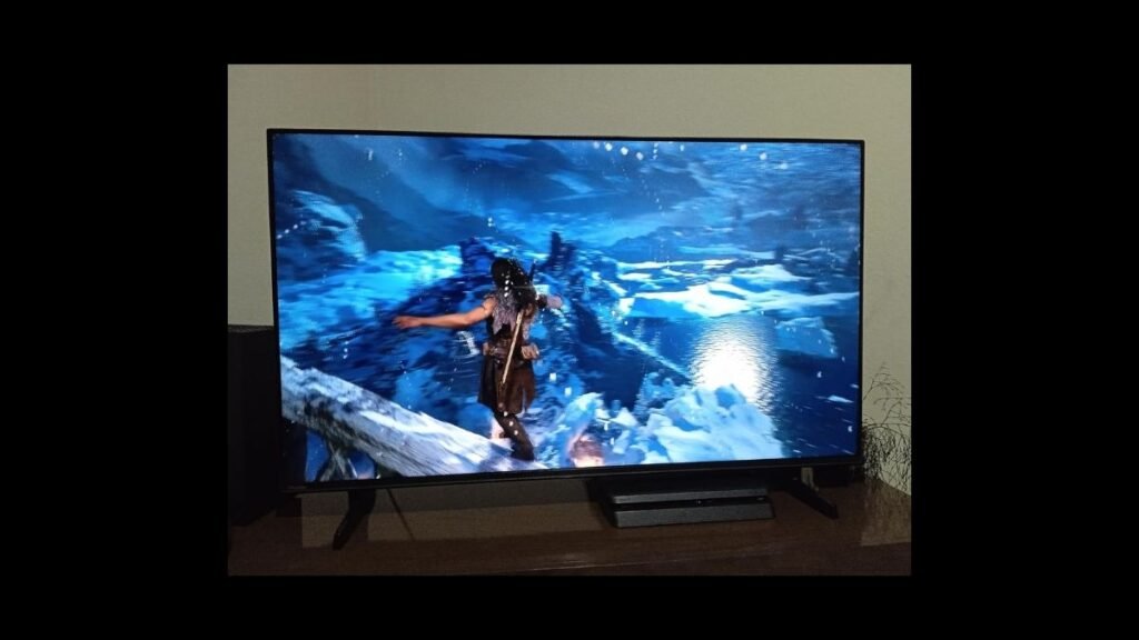 Smart TV Hisense 4K Q6QV em Uso