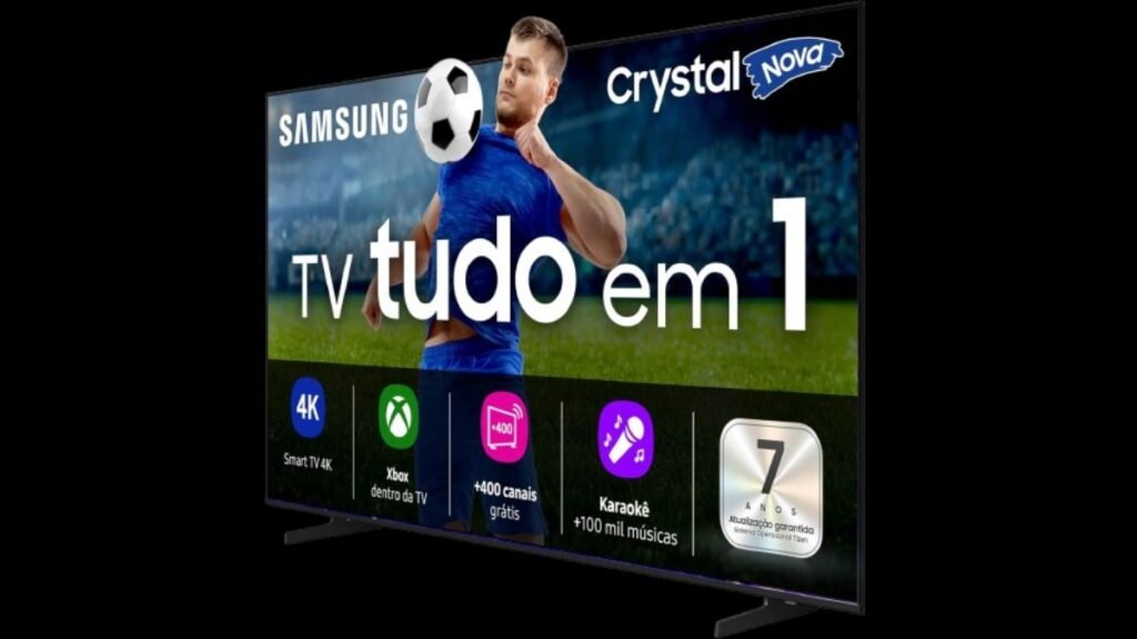 Smart TV Samsung 4K U8600F (2025) Vale a Pena