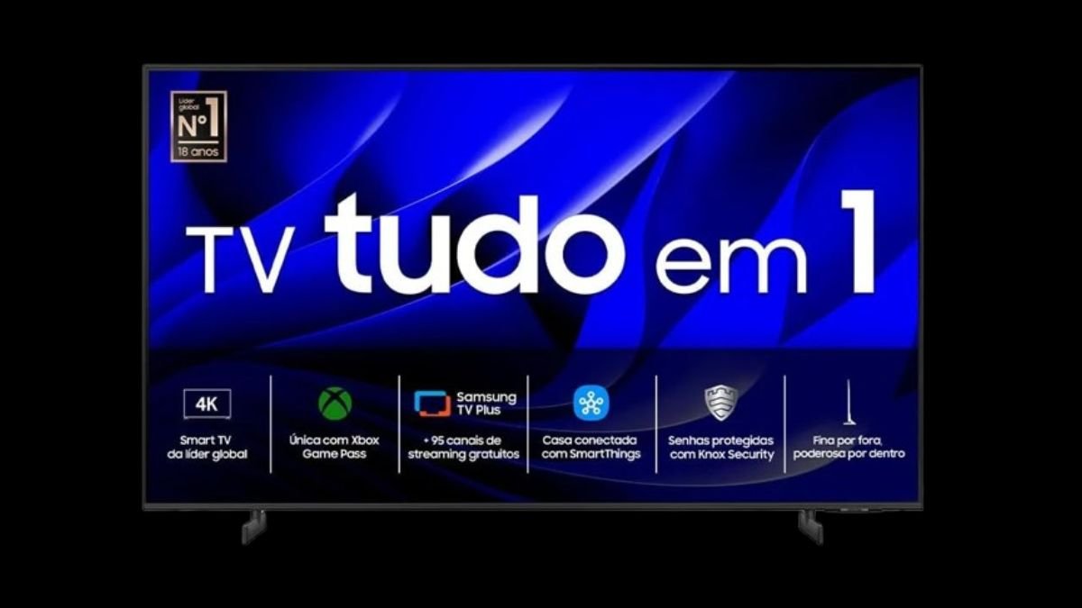 Smart TV Samsung 55" 4K 55DU8000