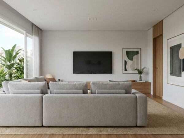 Altura Ideal TV na Parede Sala