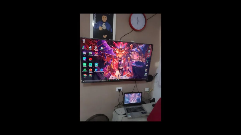 Cabo HDMI 2.0 4K HDR Pix Gold em Uso