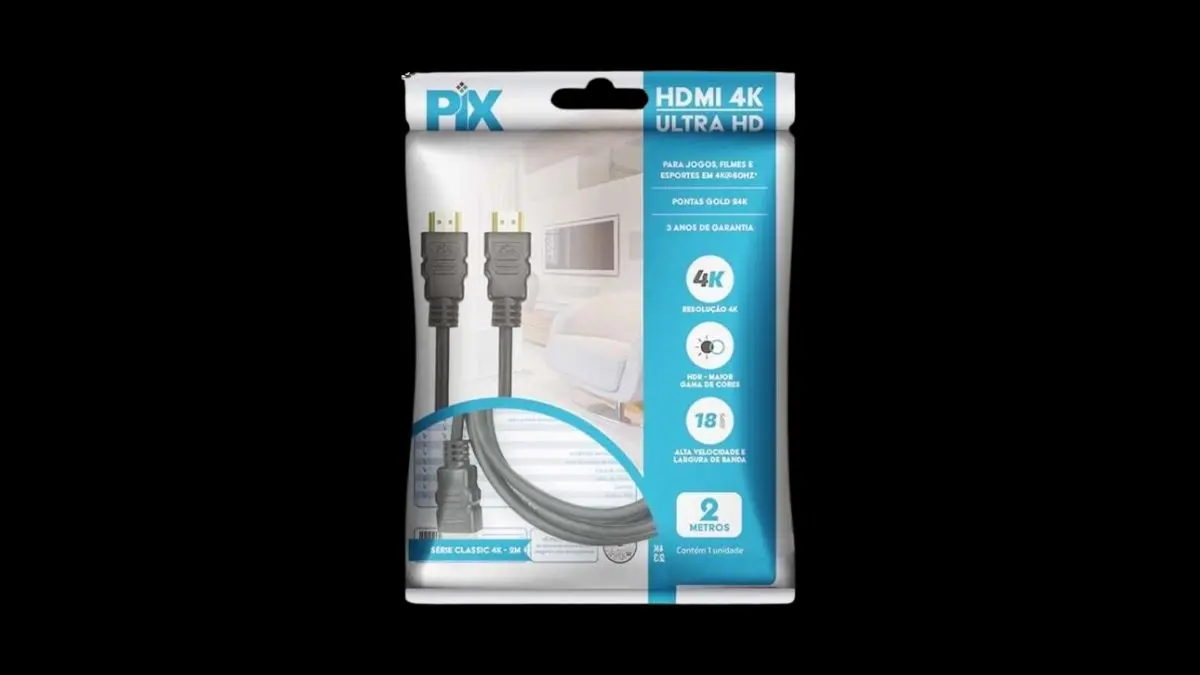 cabo HDMI 2.0 4K HDR Pix Gold