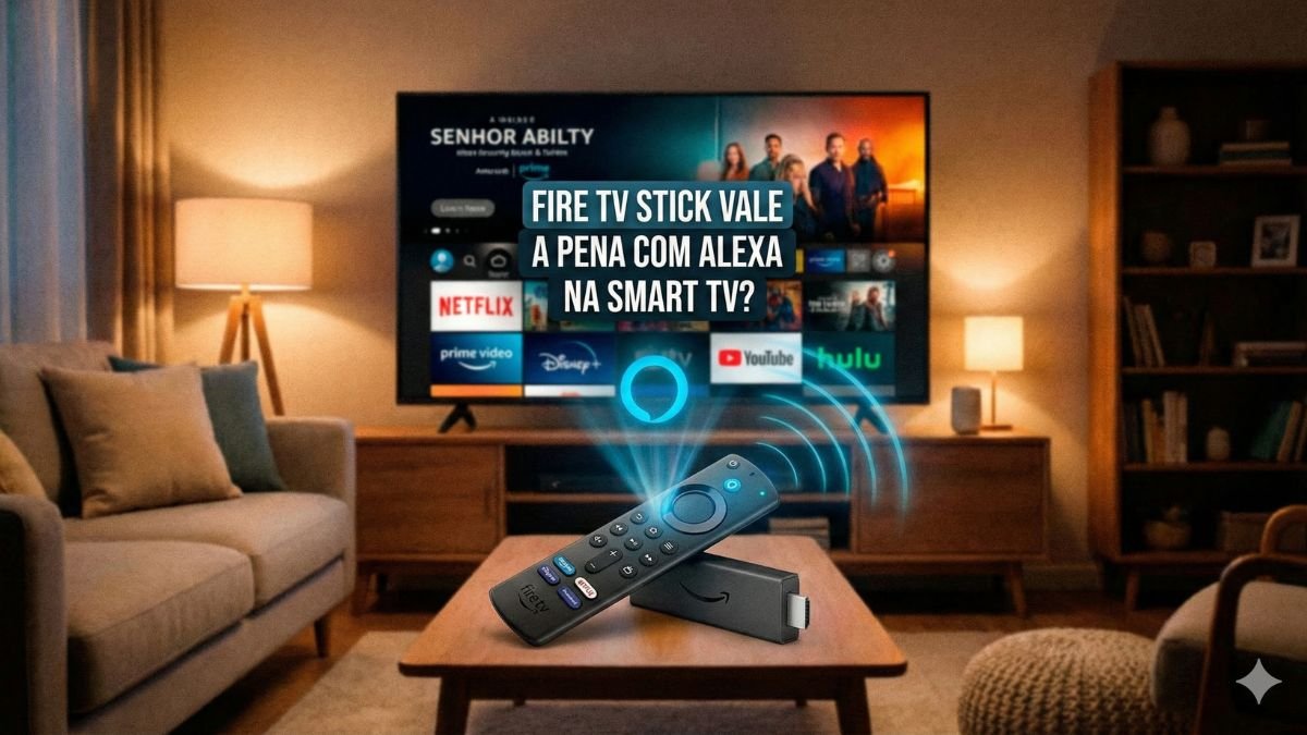 Fire TV Stick vale a pena com Alexa