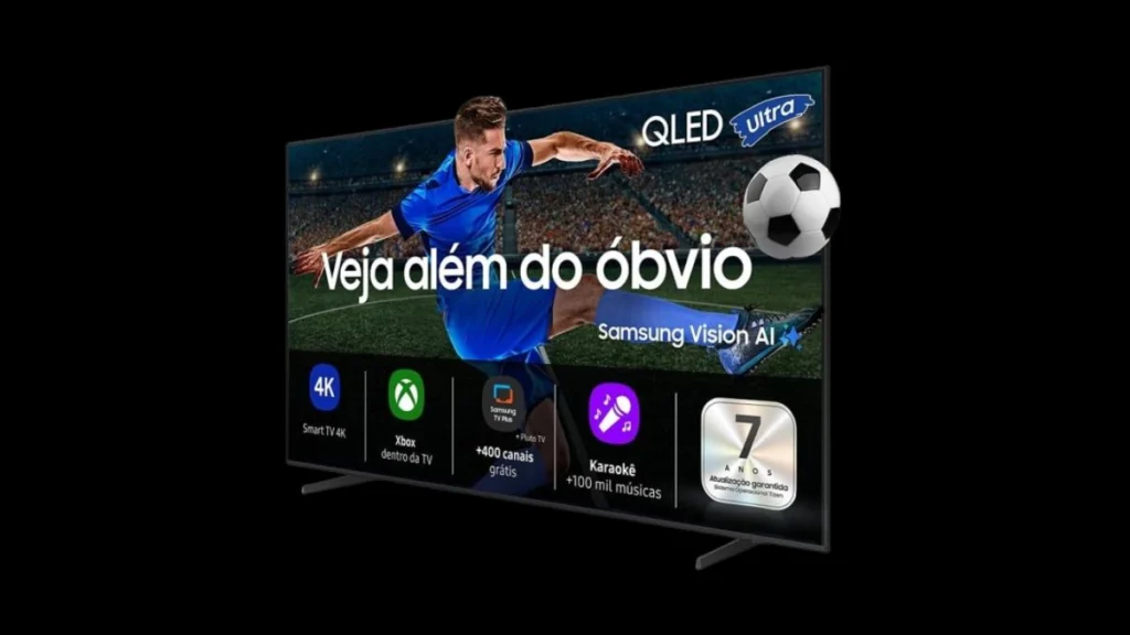 Samsung Vision AI TV 43" 4k QEF1 vale a pena