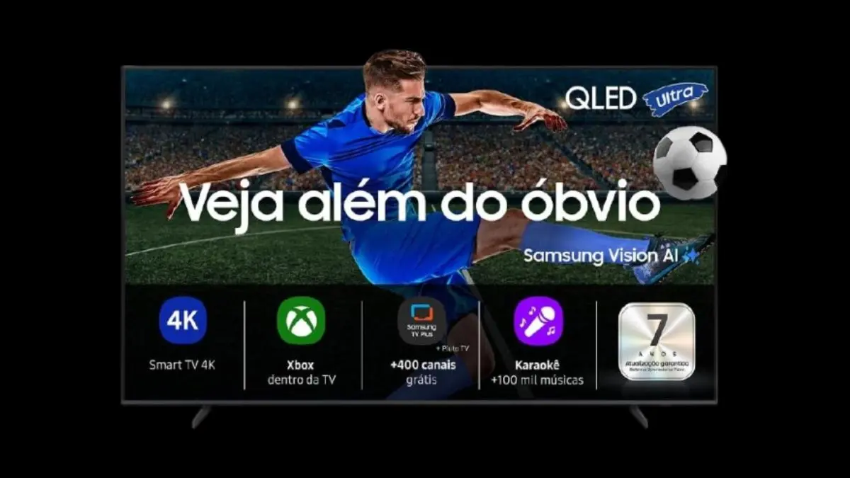 Samsung Vision AI TV 43" 4k QEF1