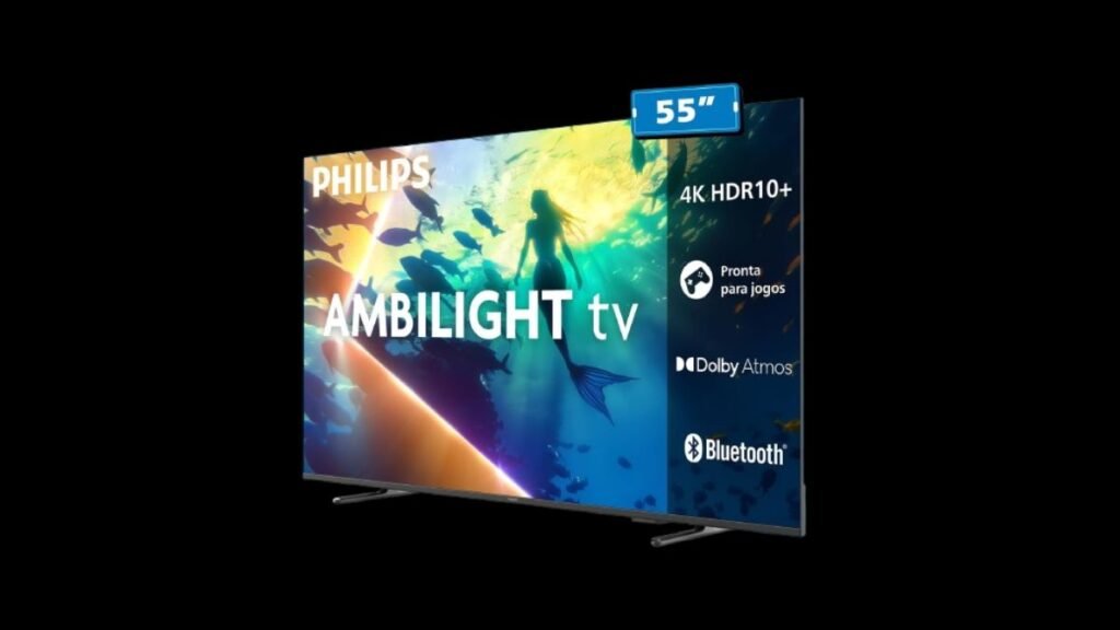 Smart TV Philips 55" 4K 55PUG8100 vale a pena