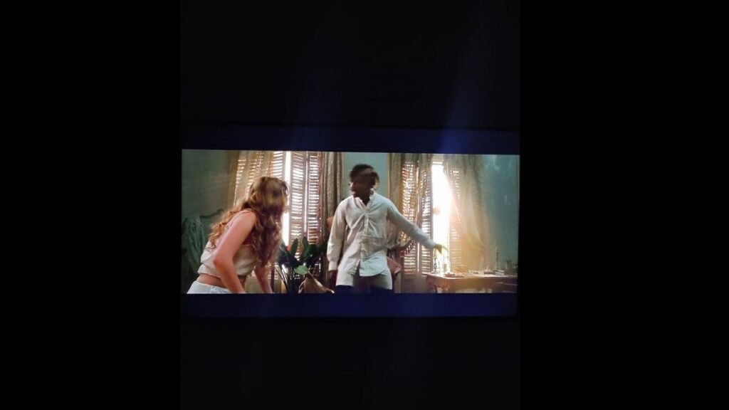 LG Smart TV 50" UA85 4K em uso