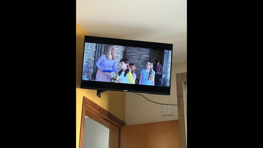 Semp Smart TV 32" 32S42 HD Google TV em uso