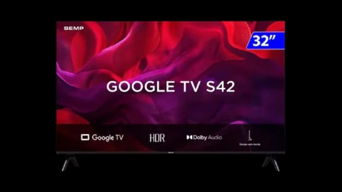 Semp Smart TV 32" 32S42 HD Google TV