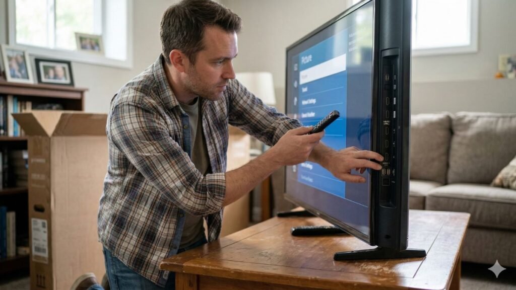 como verificar smart tv usada antes de comprar