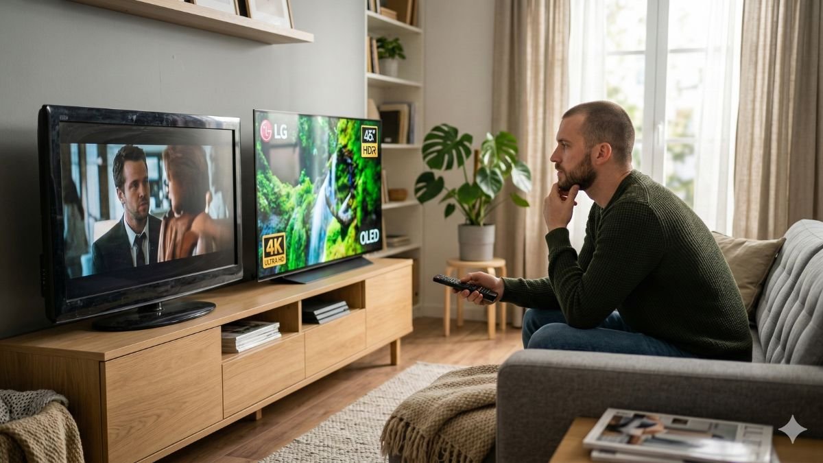 vale a pena comprar smart tv usada comparação entre tv usada e tv nova