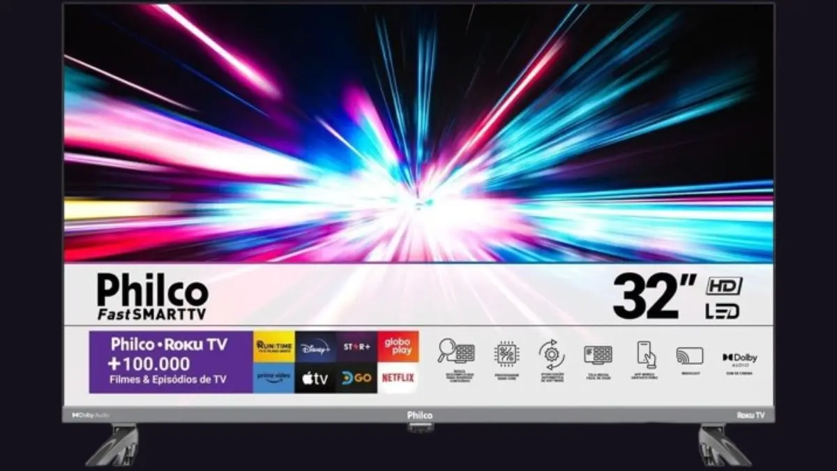 Smart TV Philco 32" PTV32K34RKGB