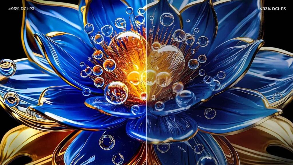 TCL P8K Gama de Cores Ultra-ampla DCI-P3