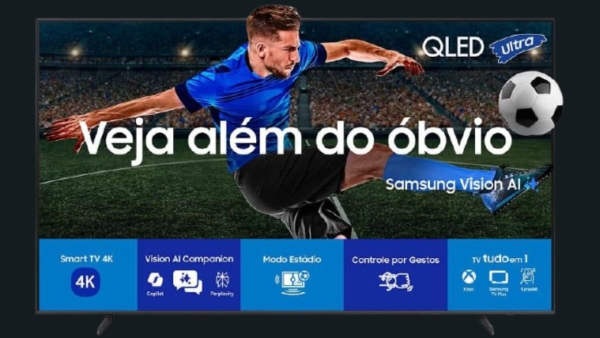 Smart TV Samsung 55" QEF1