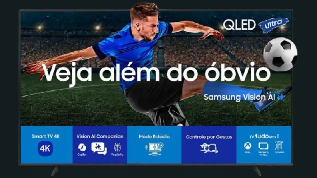 Smart TV Samsung 55" QEF1