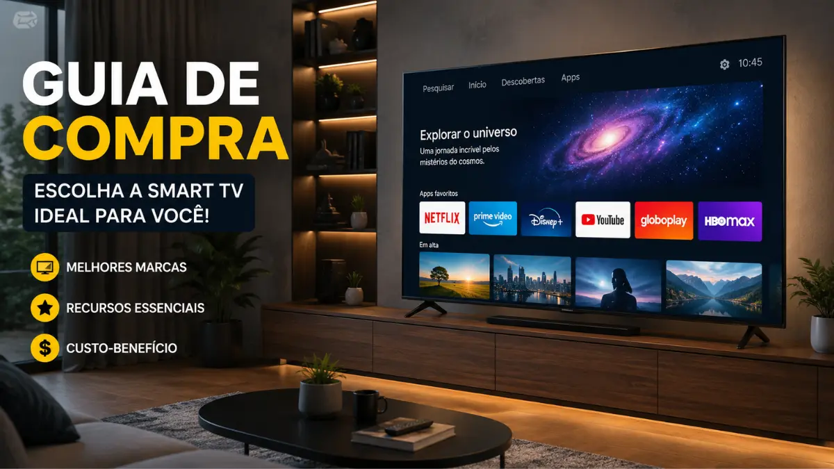 Melhor smart tv por faixa de preço em 2026 para comprar