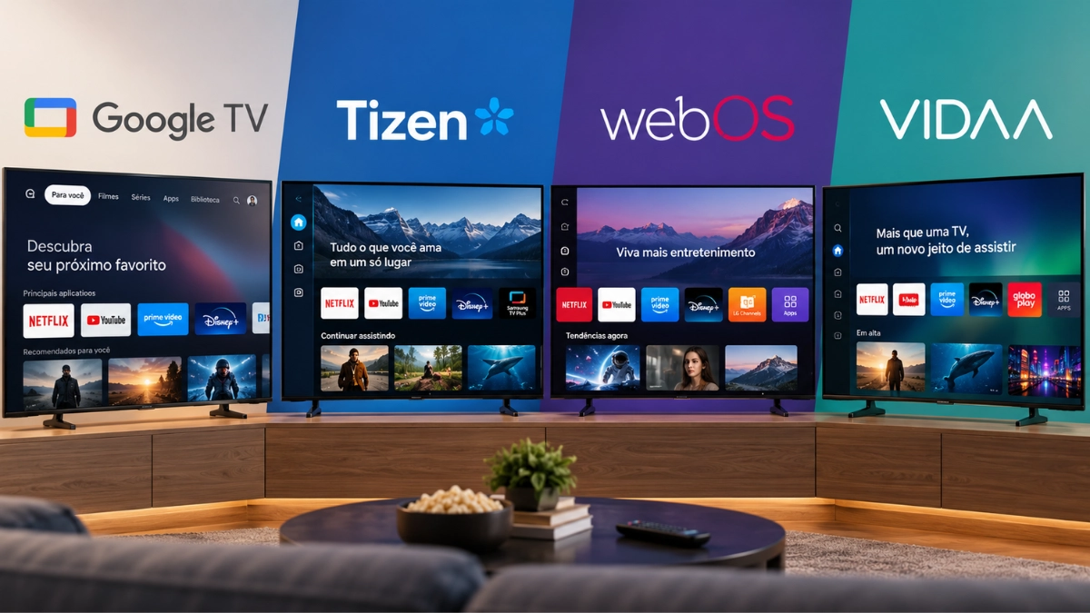 Google TV vs Tizen vs webOS vs VIDAA