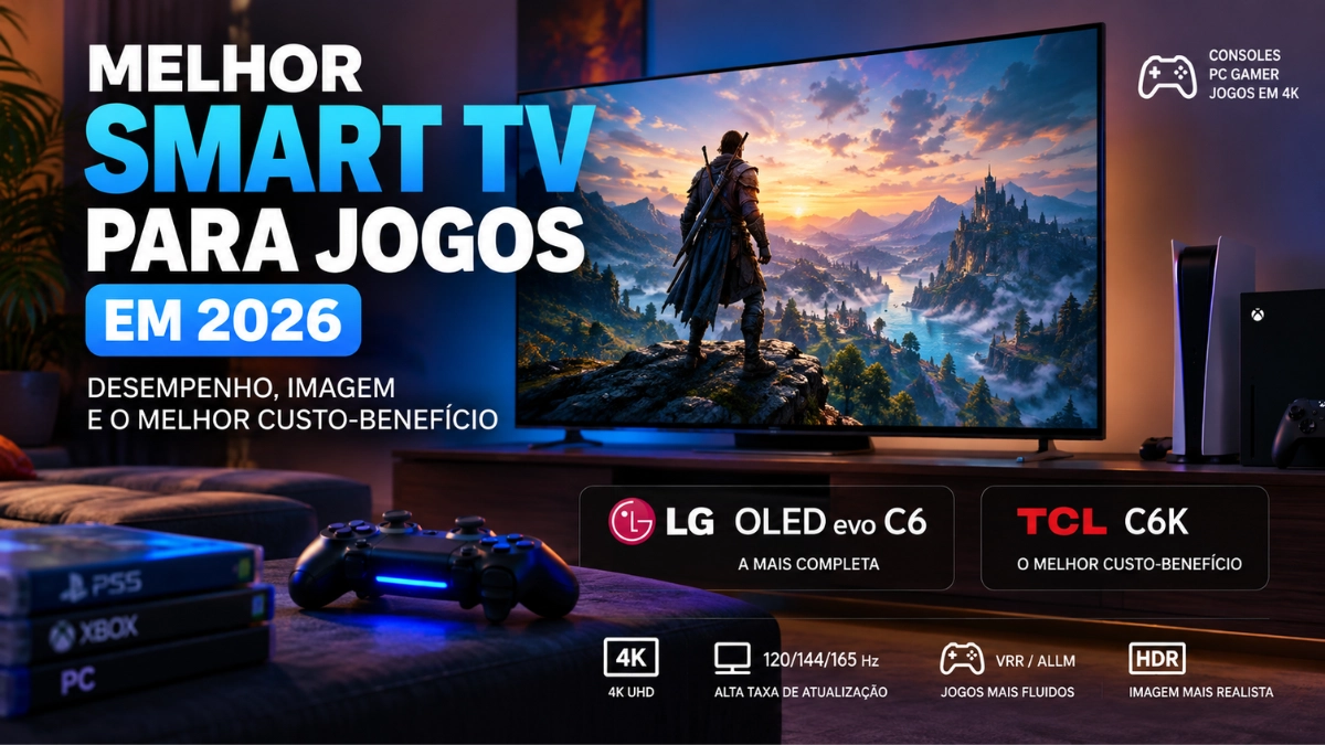 Melhor Smart TV para Jogos em 2026